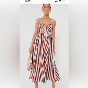 Emporio Sirenuse - Striped Multicolor Sleeveless Dress